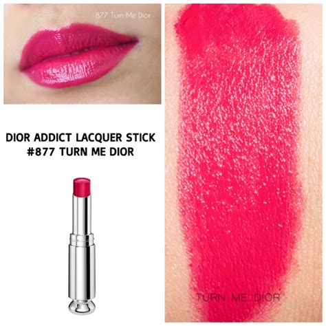 dior addict 877 turn me|Dior Turn Me Dior (877) Dior Addict Lacquer Stick Review.